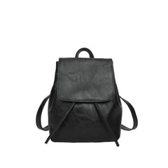 Minimalist Solid Backpack Drawstring Rucksack Women's Bag