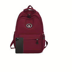 Preppy Style School Backpack Nylon Laptop Bookbag Travel Camping Schoolbag