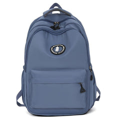 Preppy Style School Backpack Nylon Laptop Bookbag Travel Camping Schoolbag
