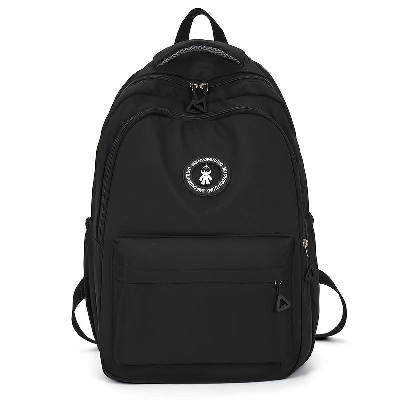 Preppy Style School Backpack Nylon Laptop Bookbag Travel Camping Schoolbag