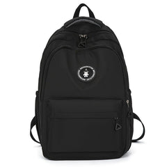 Preppy Style School Backpack Nylon Laptop Bookbag Travel Camping Schoolbag
