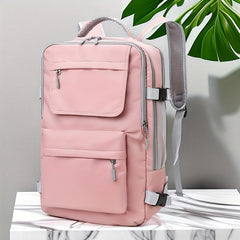 Colorblock Sports Backpack Multifunctional Travel Bag