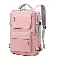 Colorblock Sports Backpack Multifunctional Travel Bag