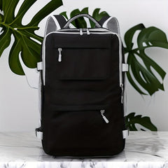 Colorblock Sports Backpack Multifunctional Travel Bag