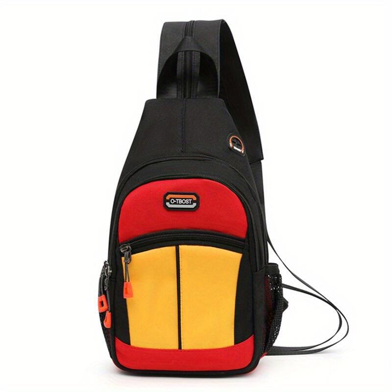Sling Backpack Pocket Chest Bag for Travel Hiking Cycling