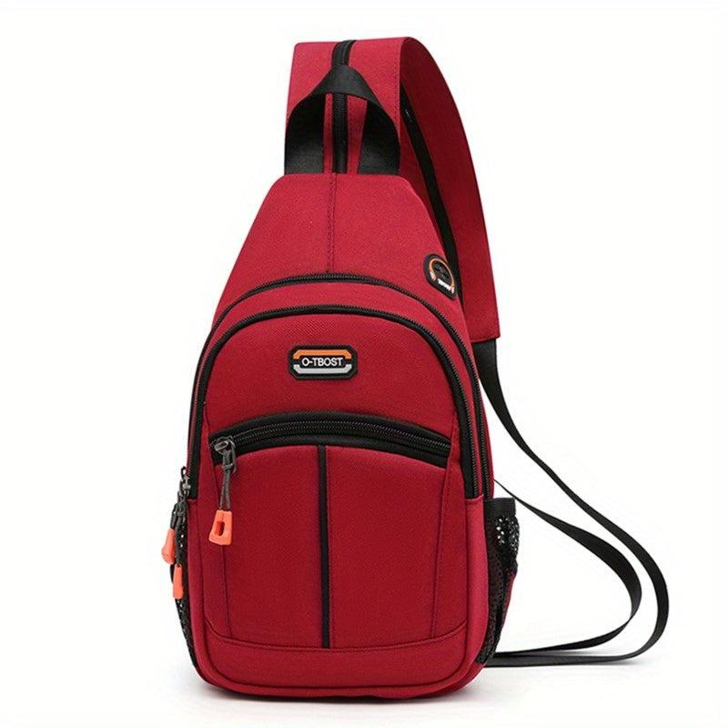 Sling Backpack Pocket Chest Bag for Travel Hiking Cycling