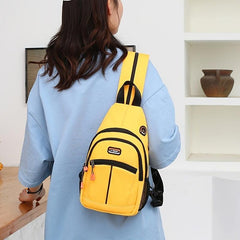 Sling Backpack Pocket Chest Bag for Travel Hiking Cycling