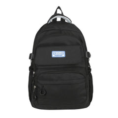 Large Capacity Preppy Backpack Lightweight School Daypack