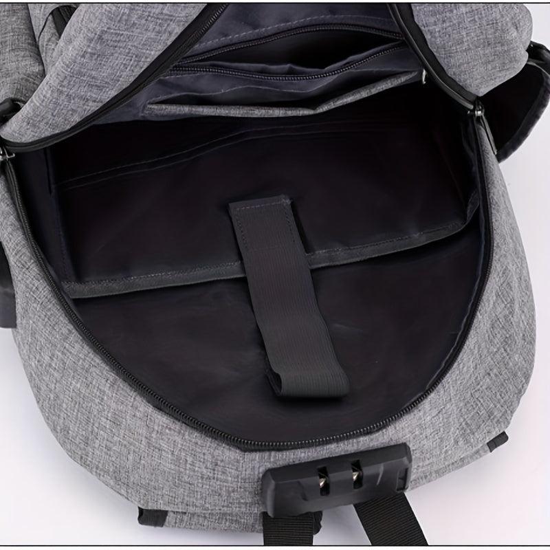 Anti Theft Backpack with USB Charging Business Computer Bag
