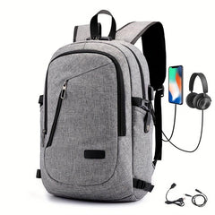 Anti Theft Backpack with USB Charging Business Computer Bag