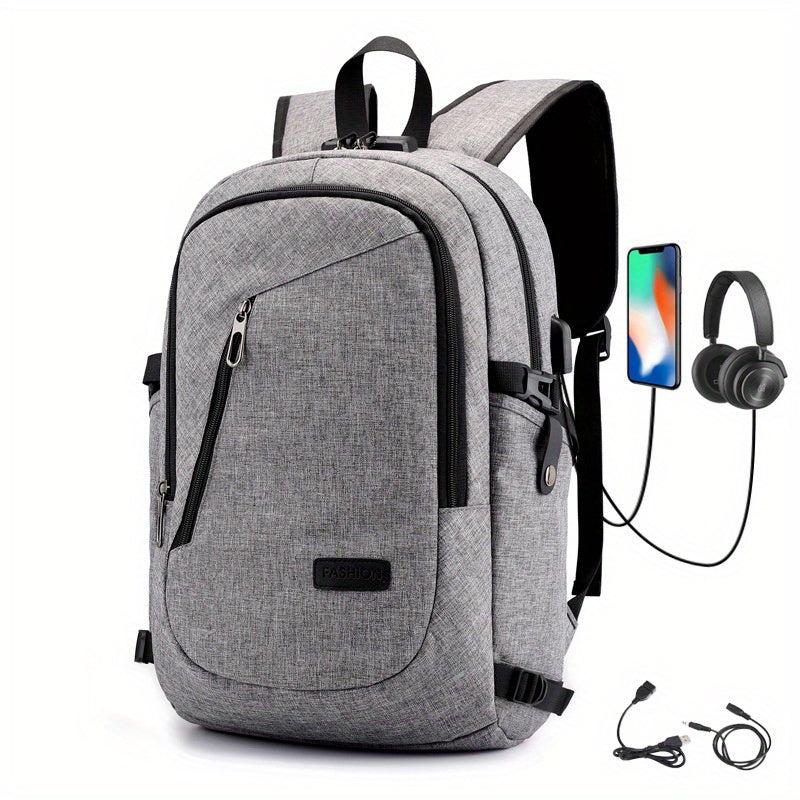 Anti Theft Backpack with USB Charging Business Computer Bag