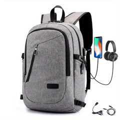 Anti Theft Backpack with USB Charging Business Computer Bag