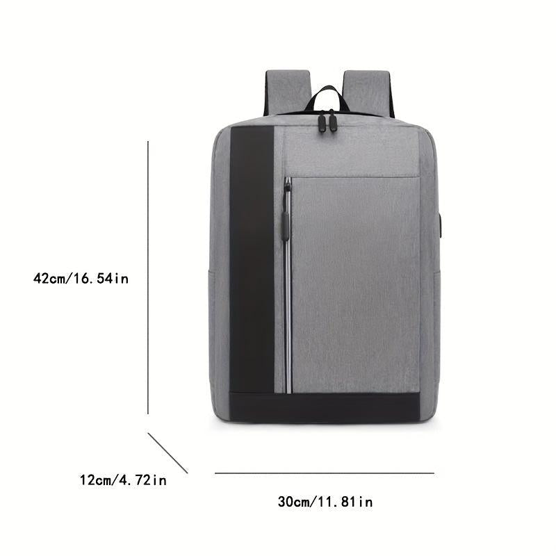 Large Capacity Laptop Backpack USB Charging Anti Theft School Travel Bag