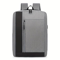 Large Capacity Laptop Backpack USB Charging Anti Theft School Travel Bag
