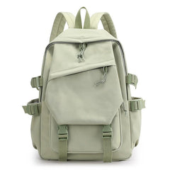 Preppy Zipper School Bag Minimalist Back To School Daypack