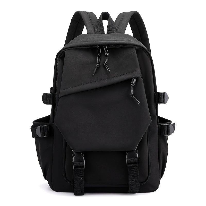 Preppy Zipper School Bag Minimalist Back To School Daypack