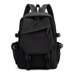 Preppy Zipper School Bag Minimalist Back To School Daypack