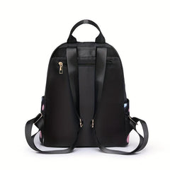 Heart Pattern Backpack Preppy Back To School Bag