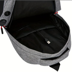Preppy 3 Pcs Colorblock Bag Sets Backpack Crossbody Clutch Pouch Back To School