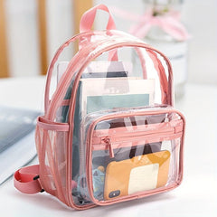 Mini Waterproof Transparent Backpack for Summer Beach