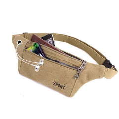 Minimalist Fanny Pack Outdoor Canvas Bag