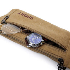Minimalist Fanny Pack Outdoor Canvas Bag