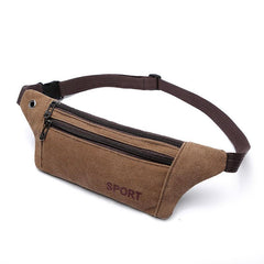 Minimalist Fanny Pack Outdoor Canvas Bag