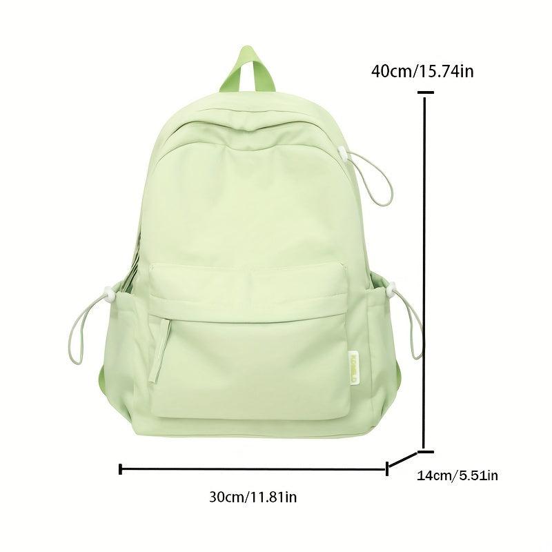Preppy Style Laptop Backpack Schoolbag Casual Travel Rucksack