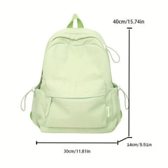 Preppy Style Laptop Backpack Schoolbag Casual Travel Rucksack