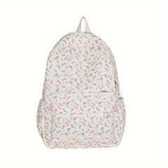 Flower Pattern Backpack Rucksack School Bag Travel Daypack