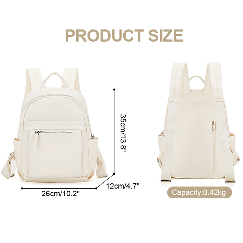 Large Capacity Preppy Backpack College Back To School Daypack