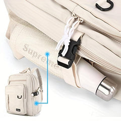 Large Capacity Preppy Backpack for Students Teens Girls
