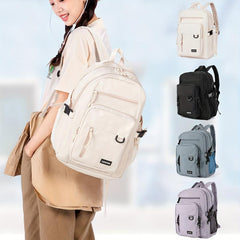 Large Capacity Preppy Backpack for Students Teens Girls