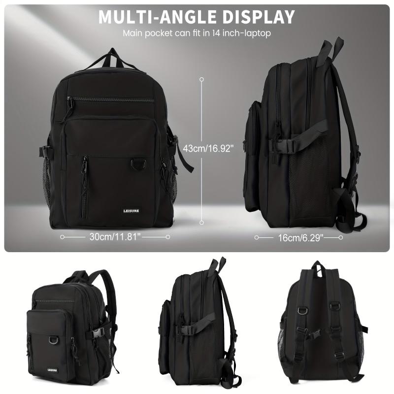 Large Capacity Preppy Backpack for Students Teens Girls