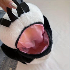 Panda Plush Backpack Stuffed Animal Schoolbag for Kids