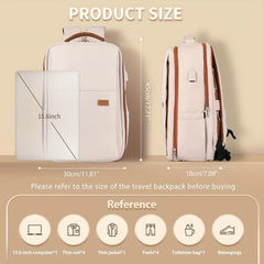 Heavy Duty Travel Backpack Large Capacity Waterproof Daypack