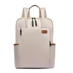 Large Capacity Preppy Backpack Oxford Lightweight Laptop Campus Daypack