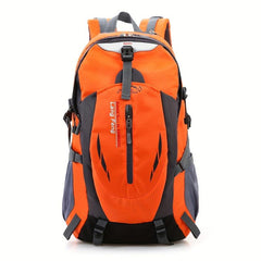 Casual Colorblock Travel Storage Backpack Large Capacity