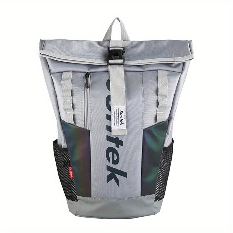 Large Capacity Laser Carry On Preppy Backpack Oxford Lightweight