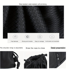 Drawstring Decor Backpack Solid Large Capacity Lightweight Swim Fitness Bag