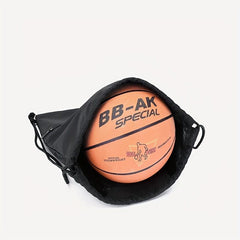Drawstring Decor Backpack Solid Large Capacity Lightweight Swim Fitness Bag