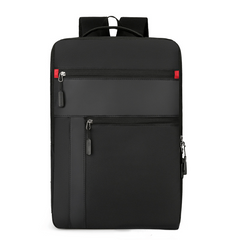 Casual Large Laptop Storage Backpack Colorblock Business Trip Daypack