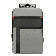 Casual Large Laptop Storage Backpack Colorblock Business Trip Daypack