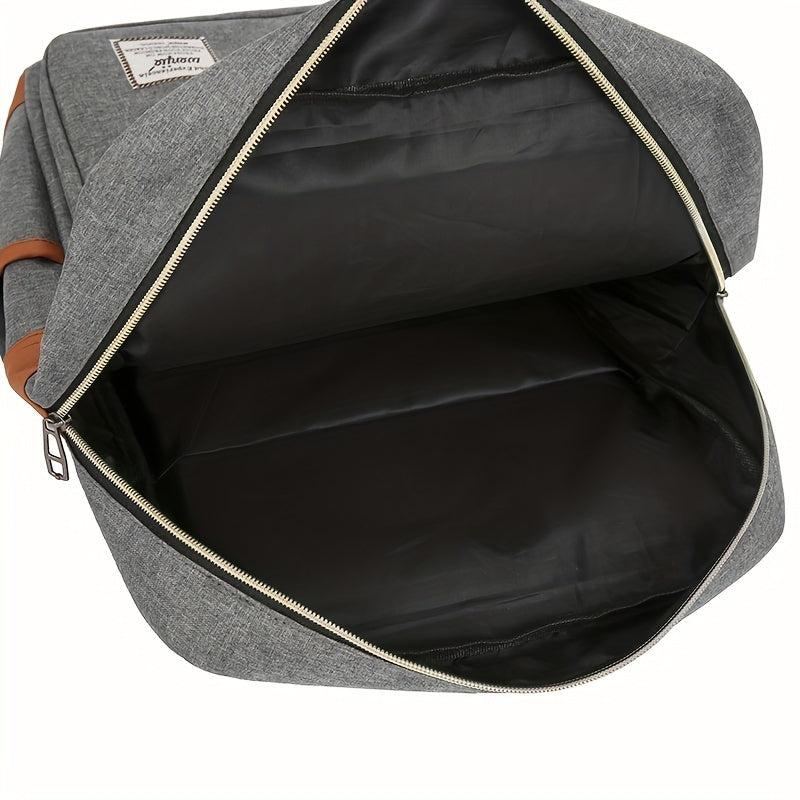 3pcs Laptop Backpack Set with Crossbody Bag & Coin Purse