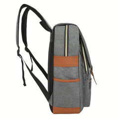 3pcs Laptop Backpack Set with Crossbody Bag & Coin Purse