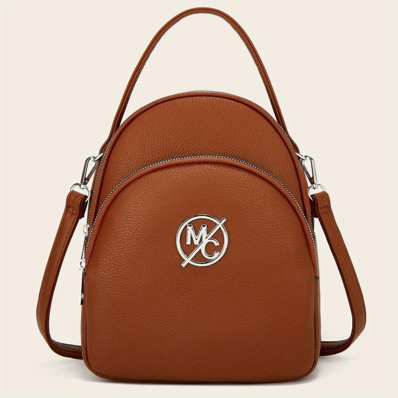 Vintage Convertible Backpack Purse Mini Shoulder Bag Women's Handbag
