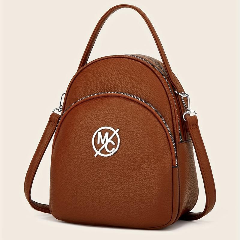 Vintage Convertible Backpack Purse Mini Shoulder Bag Women's Handbag
