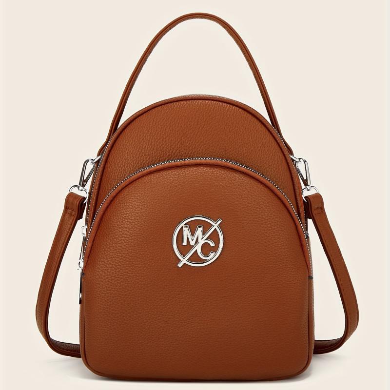 Vintage Convertible Backpack Purse Mini Shoulder Bag Women's Handbag