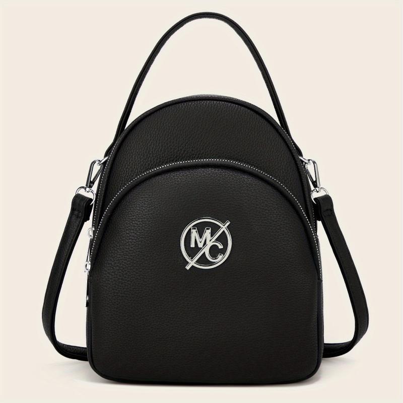 Vintage Convertible Backpack Purse Mini Shoulder Bag Women's Handbag
