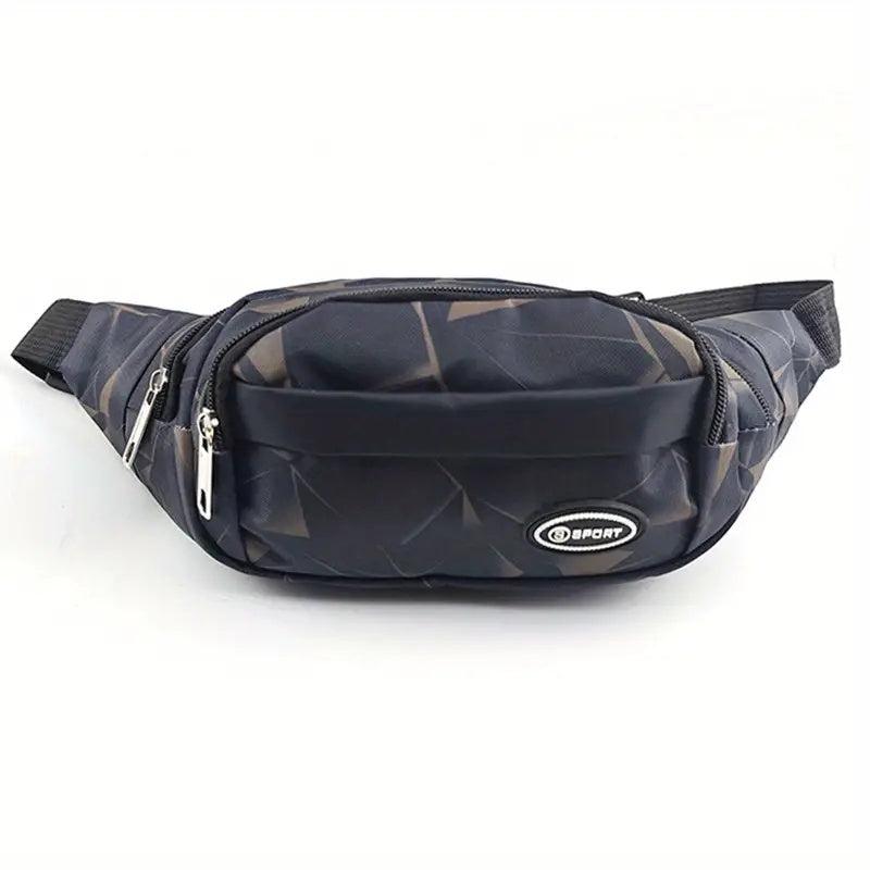 Waterproof Large Capacity Sports Waist Bag Casual Shoulder Chest Travel Bag